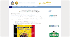 Desktop Screenshot of playgaa.be